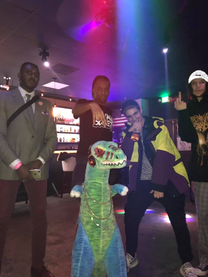 Rexy at dubstep show